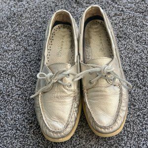 Sperry Women's Vida Metallic Boat Shoe